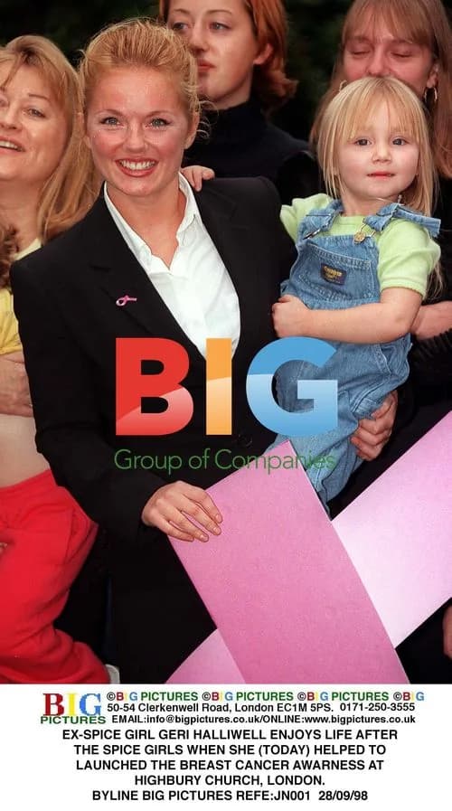Geri Halliwell Launches Breast Cancer Awareness