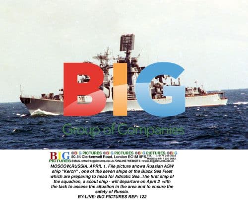 Russian ASW ship 'Kerch' prepares to deploy