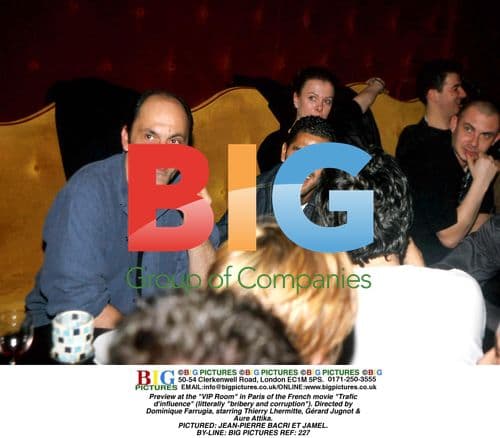 "Trafic d'influence" film preview in Paris