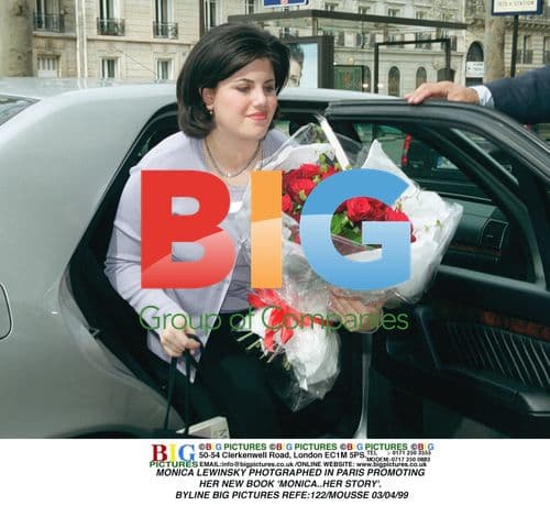 MONICA LEWINSKY PROMOTES NEW BOOK IN PARIS