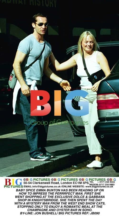Baby Spice Emma Bunton's Shopping Trip