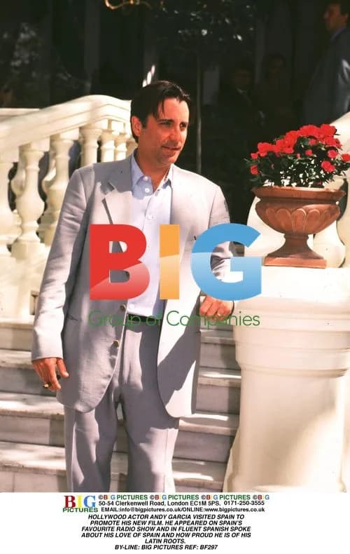 Andy Garcia Promotes New Film in Spain