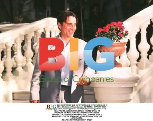 Andy Garcia Promotes Film in Spain