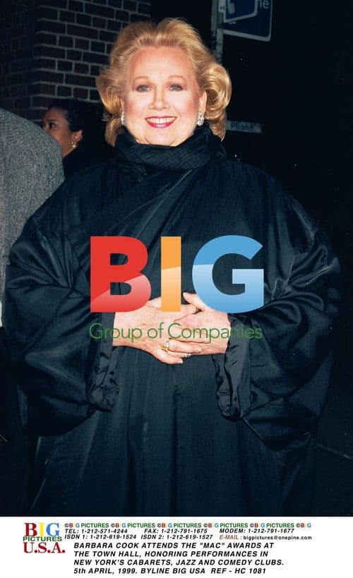 Barbara Cook at MAC Awards