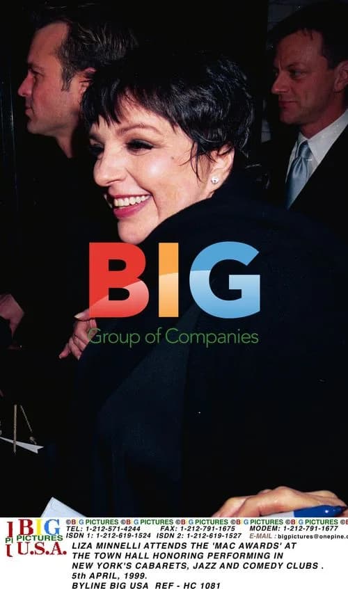 Liza Minnelli at the MAC Awards