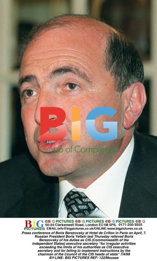 Boris Berezovsky Press Conference