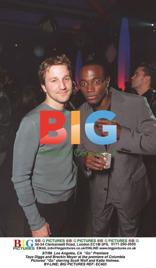 "Go" Premiere - Taye Diggs and Breckin Meyer