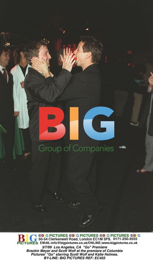 3/7/99 "Go" Premiere Breckin Meyer and Scott Wolf