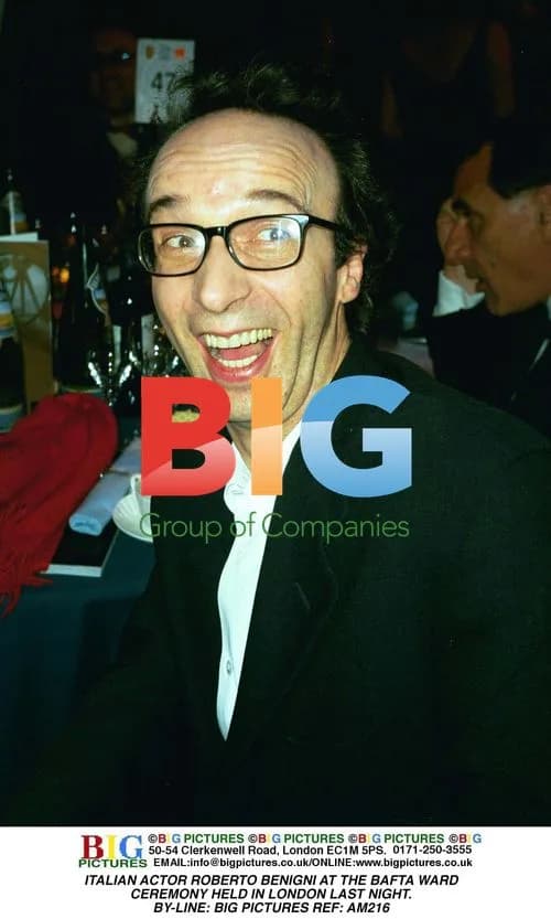Roberto Benigni at BAFTA Awards in London
