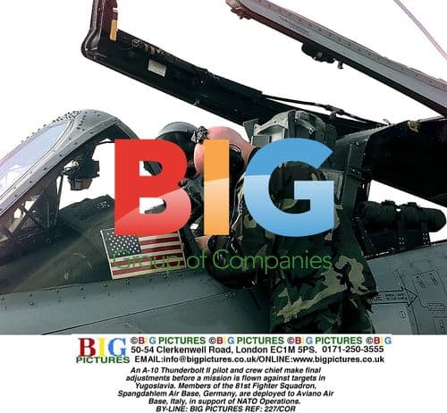 A-10 Thunderbolt II Pre-Mission Adjustments