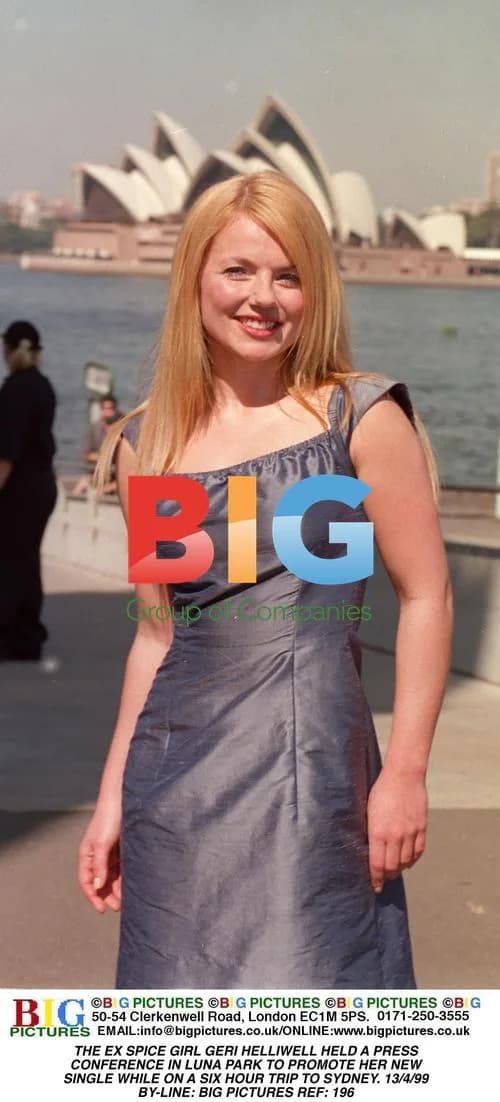 Geri Halliwell Holds Press Conference in Sydney