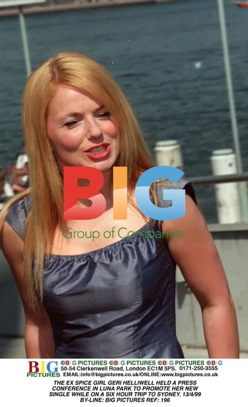 Geri Halliwell Promotes New Single in Sydney