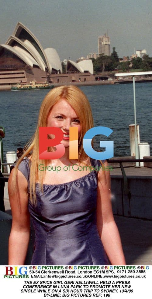 Geri Halliwell press conference