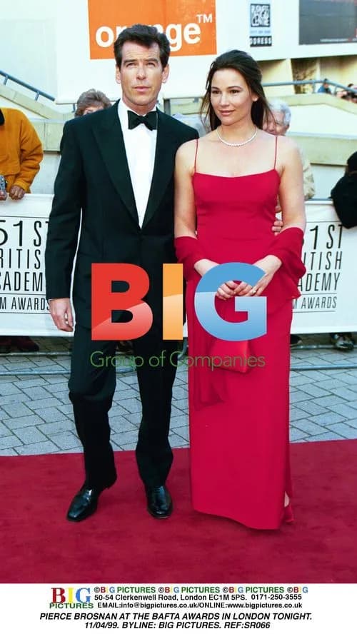 Pierce Brosnan at BAFTA Awards in London