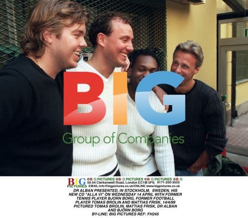 Dr Alban Presents New CD with Celebs