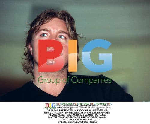 Dr Alban presents new CD in Stockholm