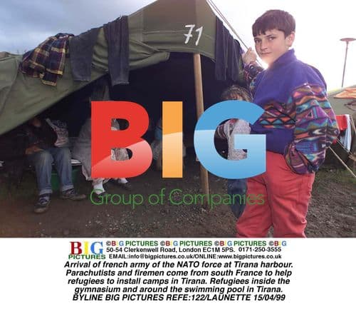 French NATO Army Arrives in Tirana