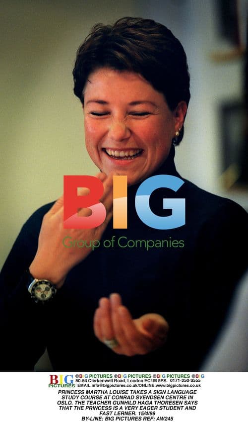 Princess Martha Louise Takes Sign Language Course