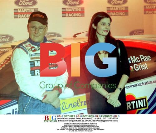 Chiara Mastroianni presents Martini Racing team