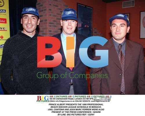 Prince Albert Presents 1999 Beach Soccer Schedule