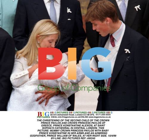 Christening of Prince Konstantine Alexios