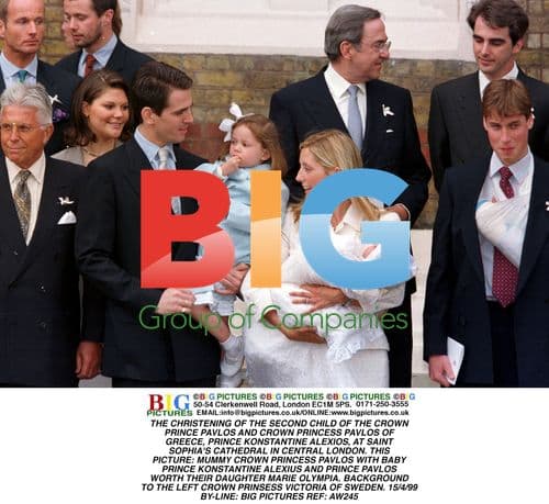 Christening of Prince Konstantine Alexios