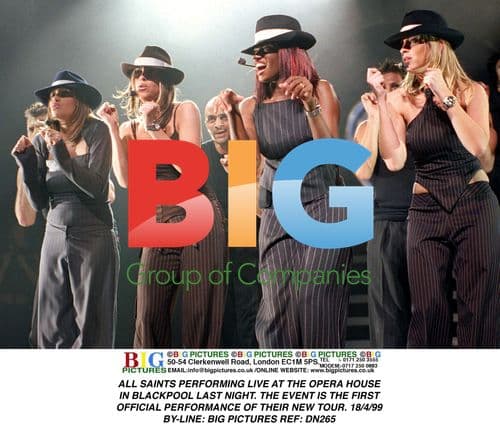 ALL SAINTS Perform at Blackpool Opera House