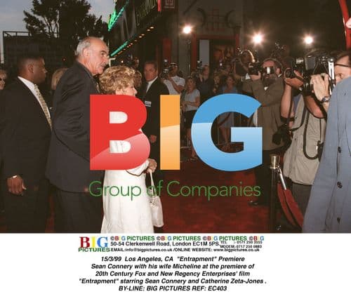 Sean Connery at "Entrapment" Premiere