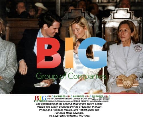 Christening of Prince and Princess Pavlos' Child