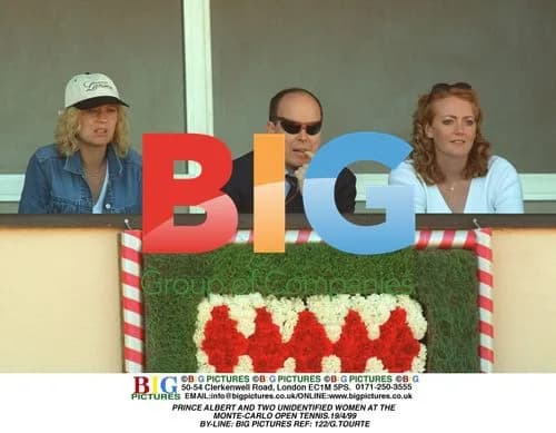 Prince Albert at Monte-Carlo Open 1999