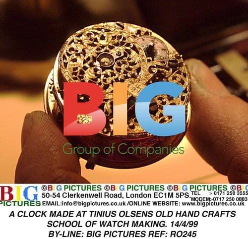 Tinius Olsen's Hand Crafts School Clock