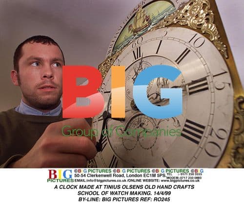 Tinius Olsens Hand Crafts School Clock