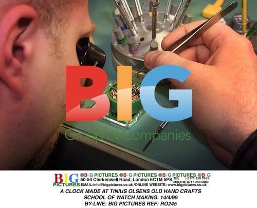 Clock Crafted at Tinius Olsens Hand Crafts School