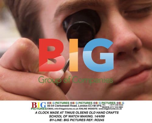 Clock Made at Tinius Olsen's Watch School