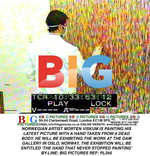 Morten Viskum Paints with Dead Hand