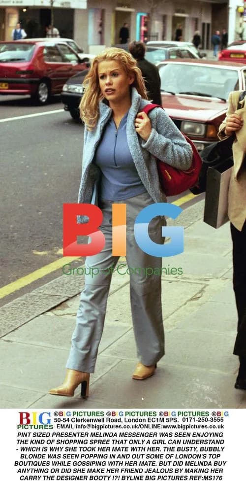 Melinda Messenger Goes Shopping in London