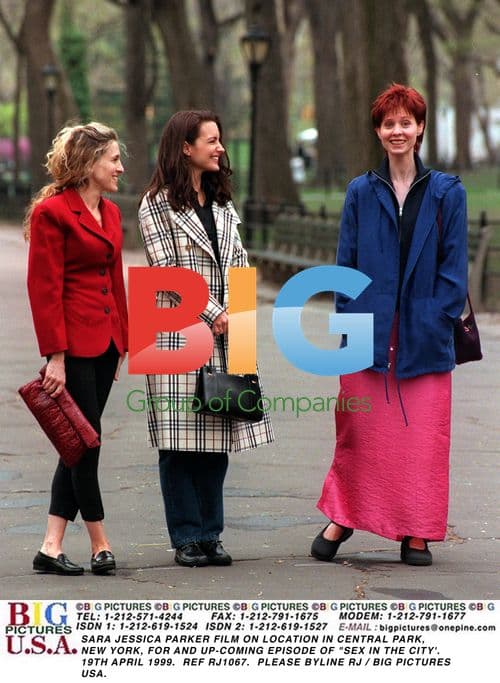 Sara Jessica Parker on 'Sex in the City' set
