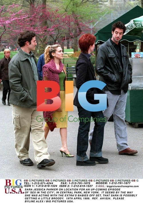 Sara Jessica Parker on 'Sex and the City' Set