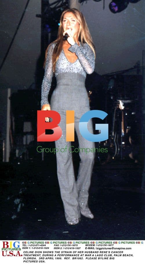 Celine Dion Performs Amid Husband's Cancer Treatment