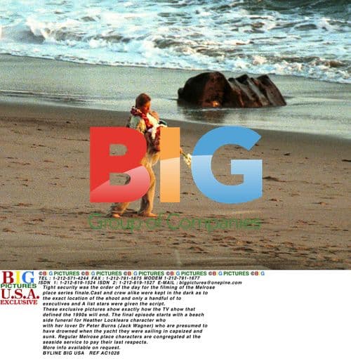 Melrose Place Series Finale Shoot