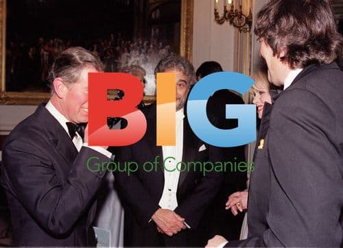 Prince and Celebrities at Charity Gala