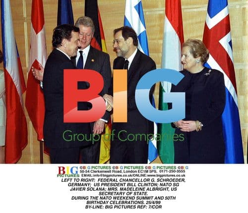 Leaders at NATO Summit and 50th Birthday