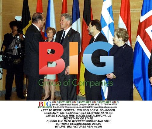 Leaders Meet at NATO 50th Anniversary