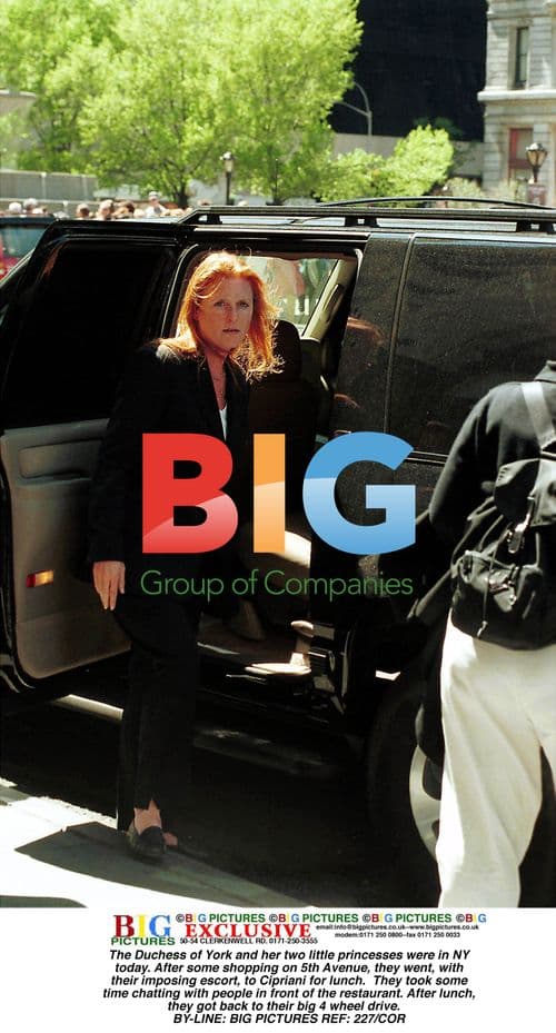 Duchess of York and daughters in NYC