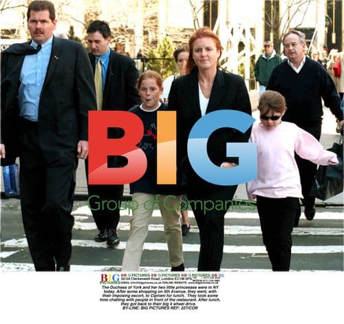 Duchess of York and princesses in NY