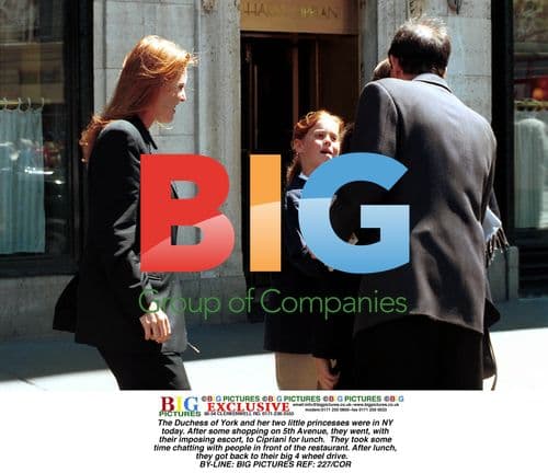 Duchess of York and Princesses in NY