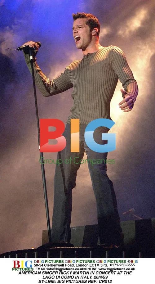 Ricky Martin Performs at Lago di Como