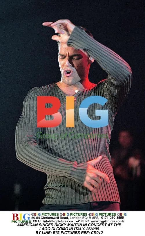 Ricky Martin Performs at Lago di Como