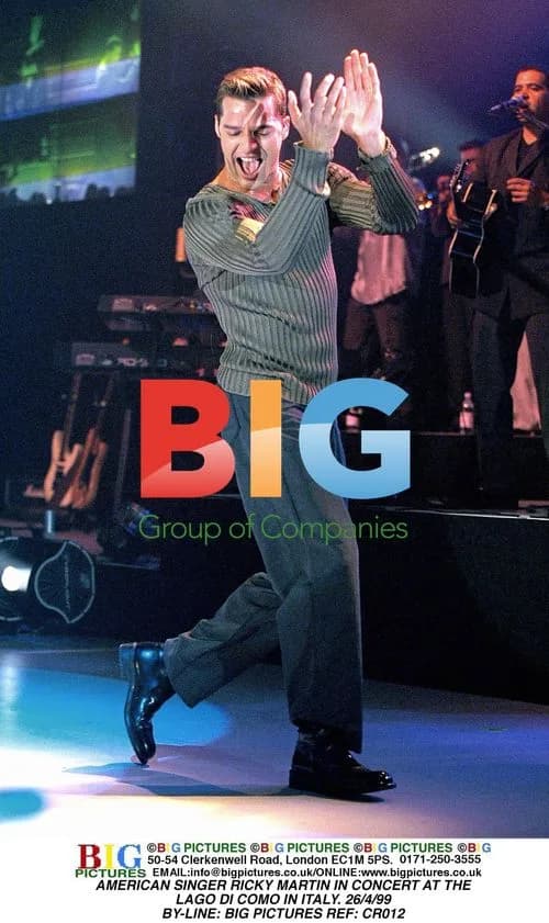 Ricky Martin performs at Lago di Como