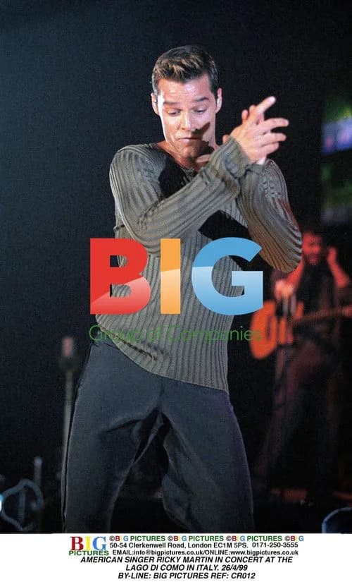 Ricky Martin Performs at Lago di Como